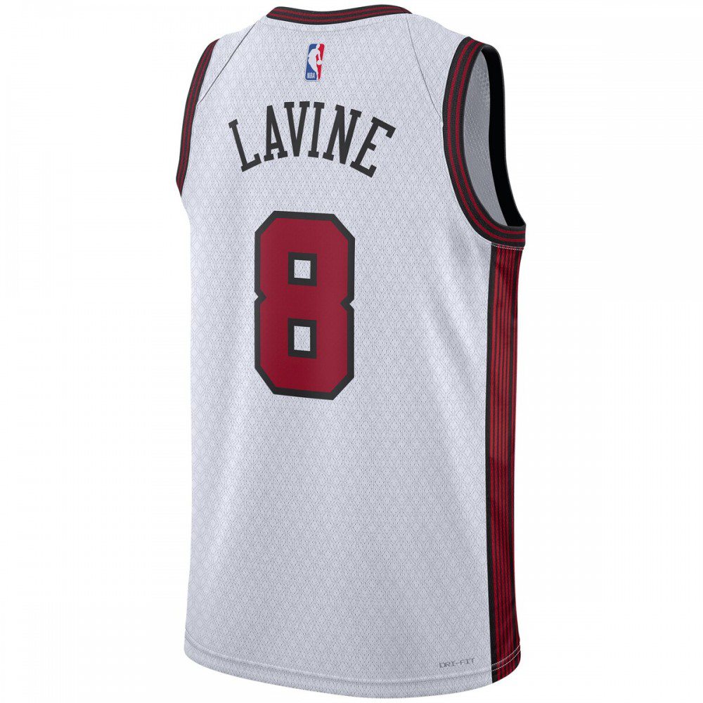Zach LaVine Chicago Bulls Unisex 2022/23 Swingman Jersey - City Edition - White-Pro Kit Vault | Brand New 26/27 Sports Jerseys
